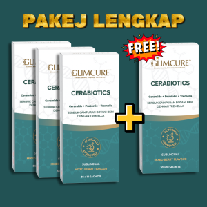 PAKEJ LENGKAP CERABIOTICS + FREE 1 KOTAK CERABIOTICS